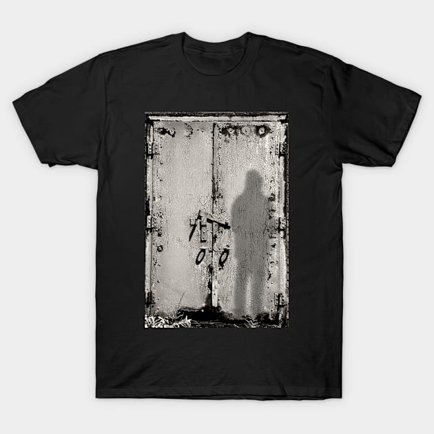 Asylum Door T-Shirt by JohnStanton